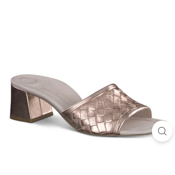 Paul Green Tisha Heel in Rosato Nappa Metallic Size UK 7.5 US 10 - Picture 1 of 6